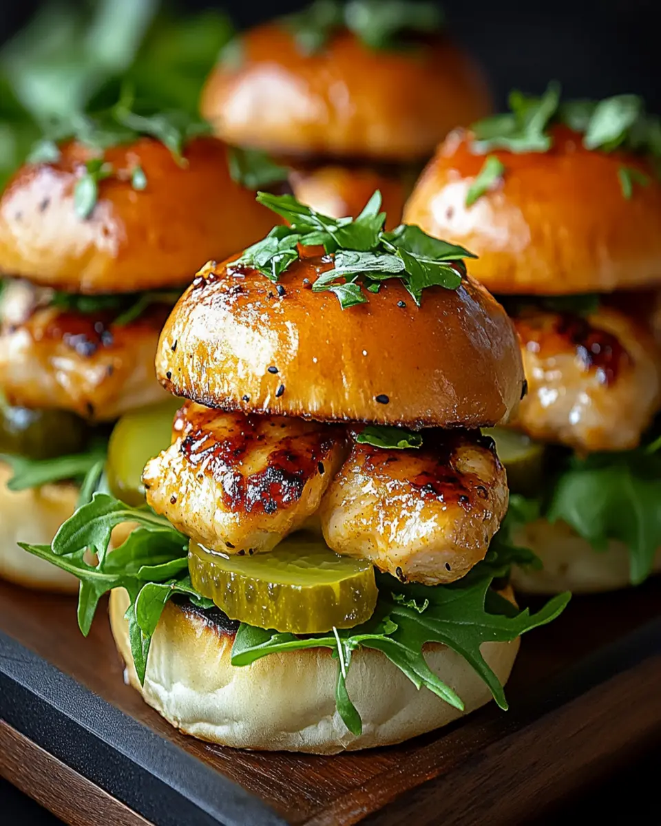 Honey Mustard Chicken Sliders First Image First Image