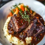 Red Wine-Braised Short Ribs First Image First Image
