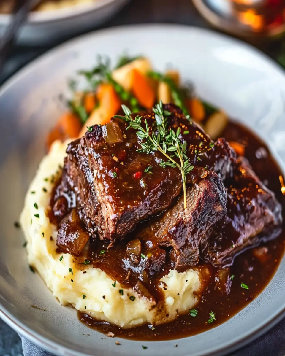 Red Wine-Braised Short Ribs First Image First Image