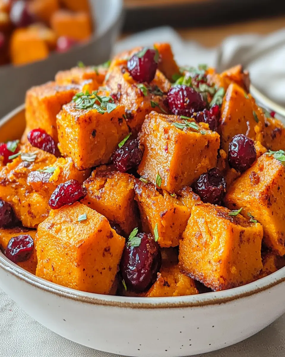 Spiced Sweet Potato Cranberry First Image First Image