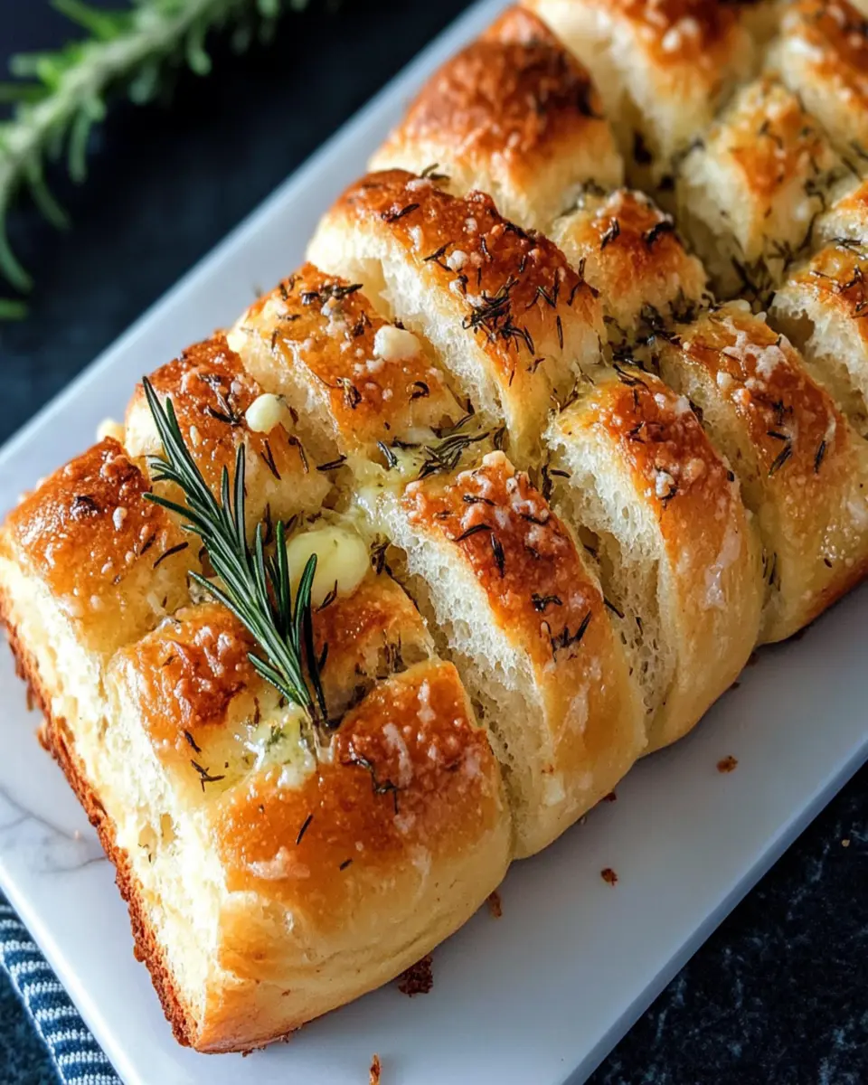 Rosemary Garlic Bread First Image First Image