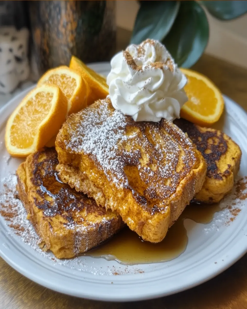 Pumpkin French Toast Breakfast First Image First Image