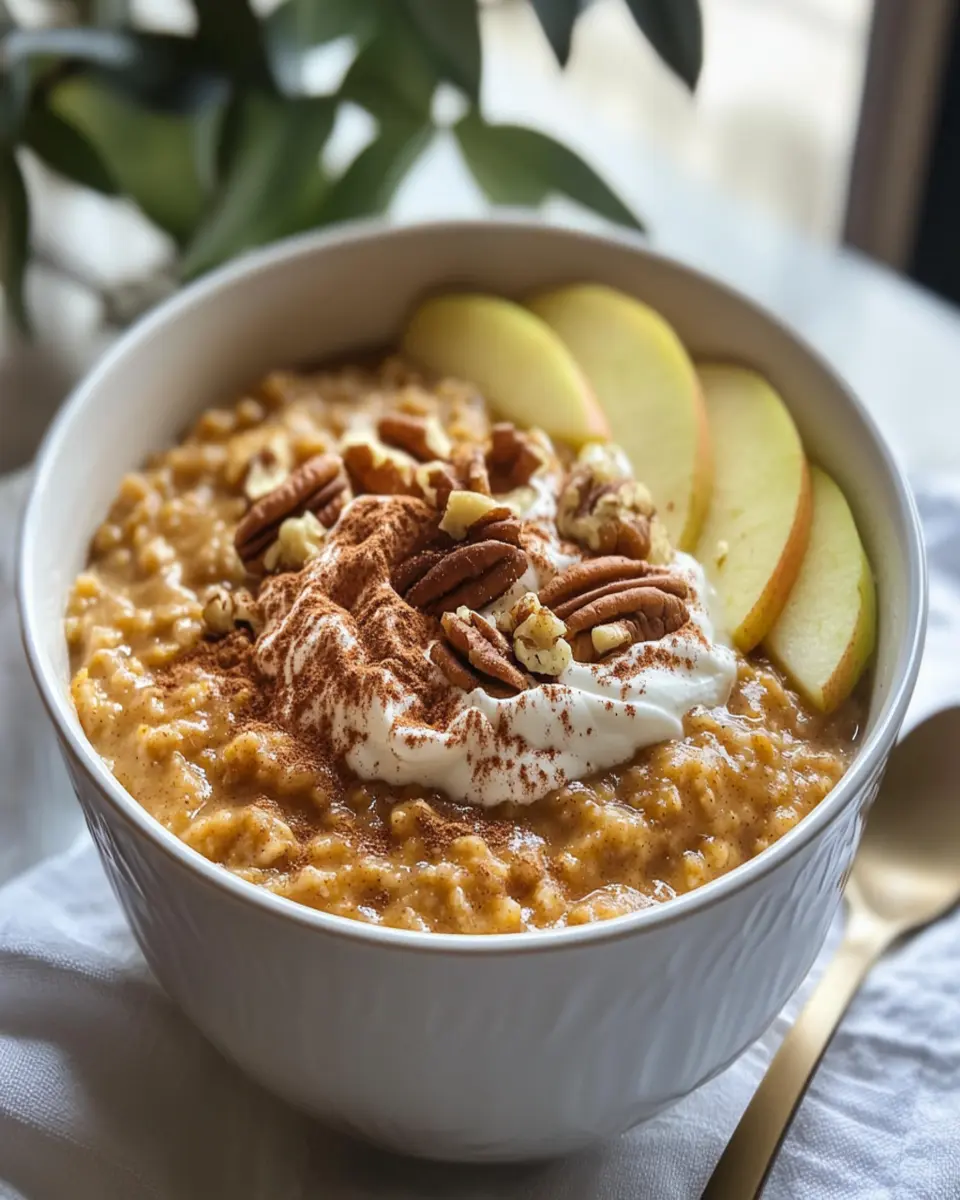 Pumpkin Spice Oatmeal First Image First Image