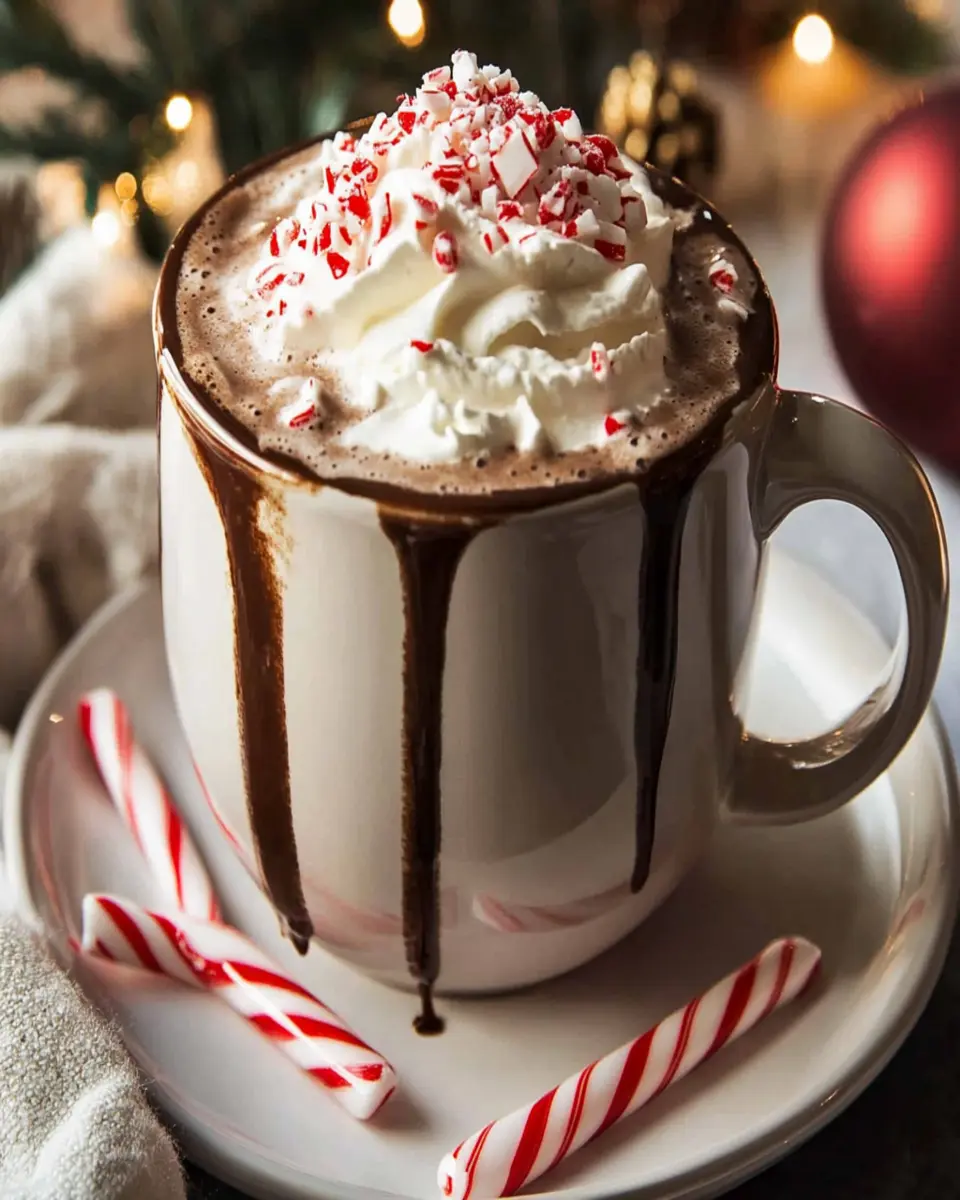 Vegan Peppermint Hot Chocolate First Image First Image