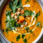 Spiced Sweet Potato Soup (With Coconut Lime and White Beans) First Image First Image