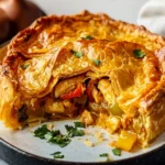 Rustic Moroccan Chicken pie First Image First Image