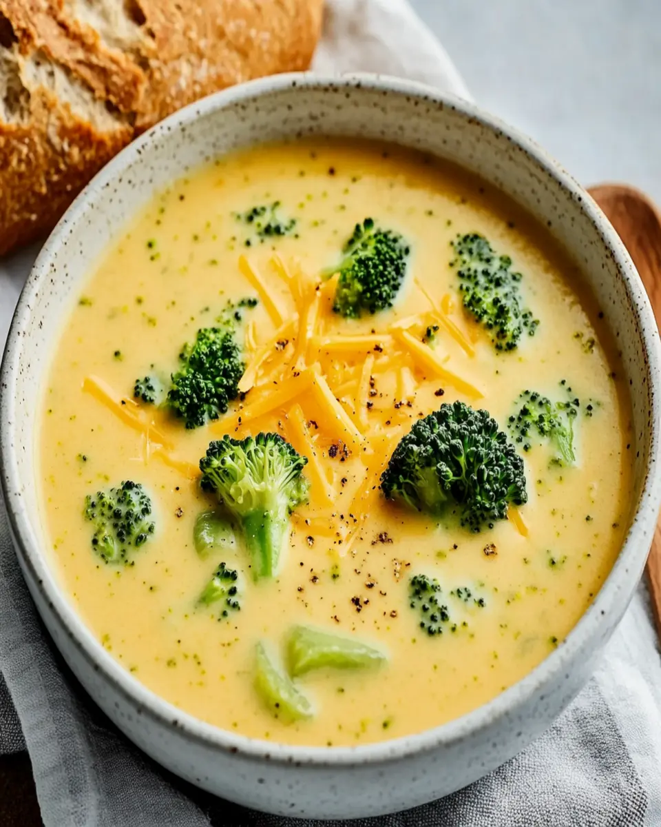 Copycat Panera Broccoli Cheddar Soup First Image First Image