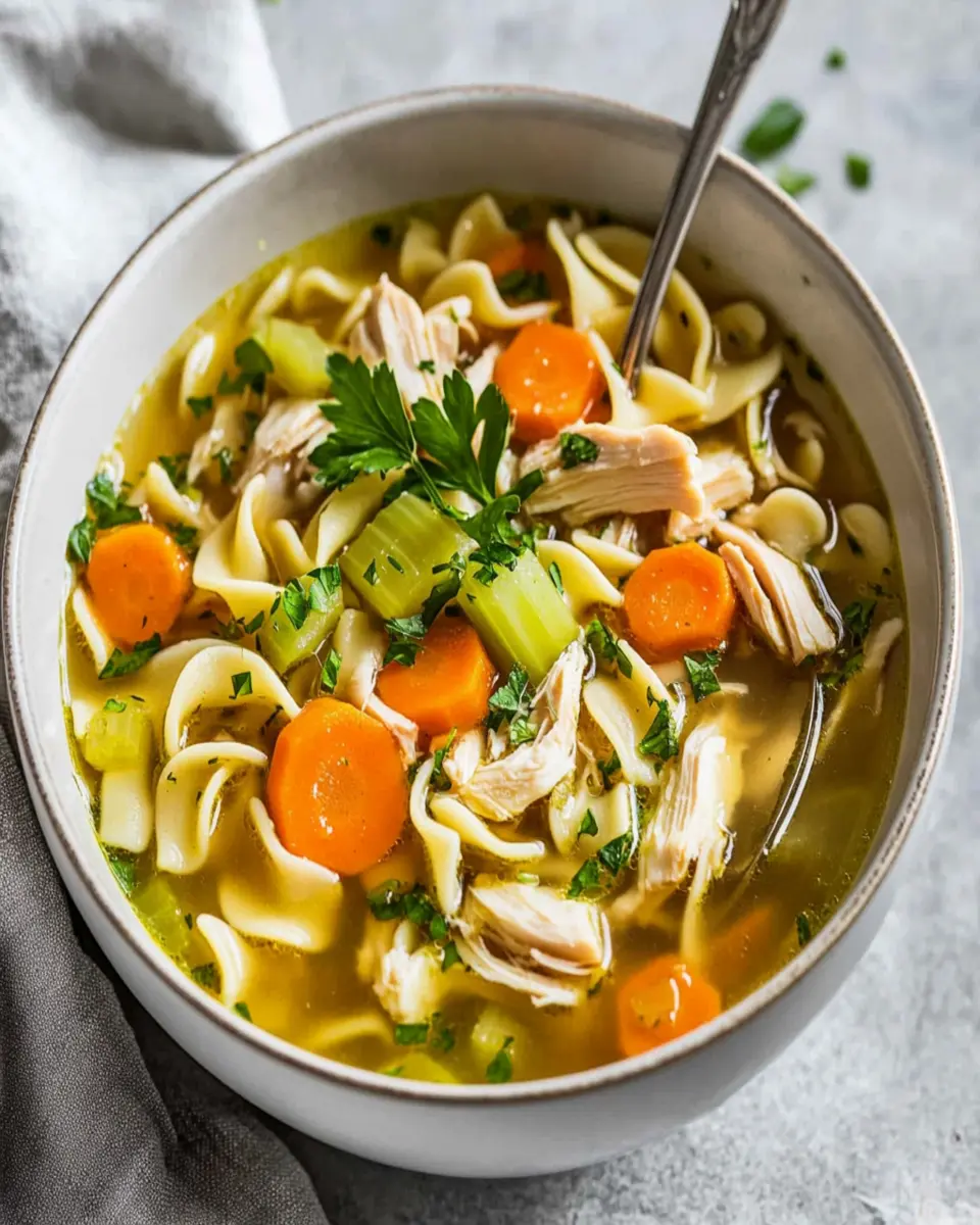 Instant Pot Chicken Noodle Soup First Image First Image