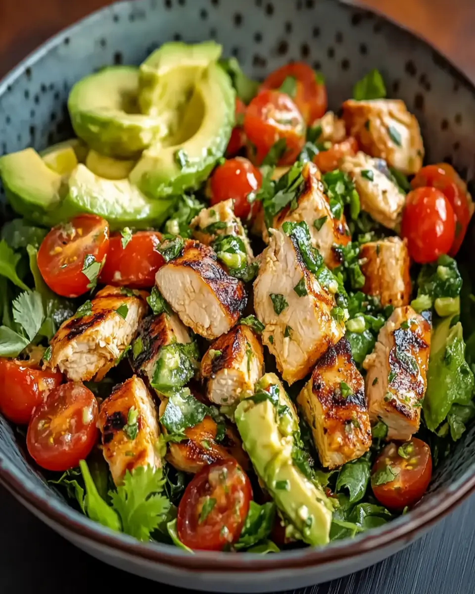 Chicken Avocado Salad First Image First Image