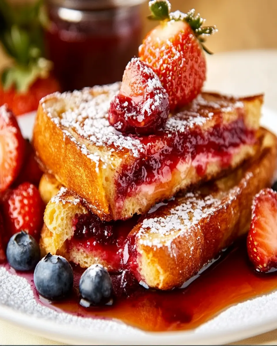 Jam Stuffed French Toast First Image First Image