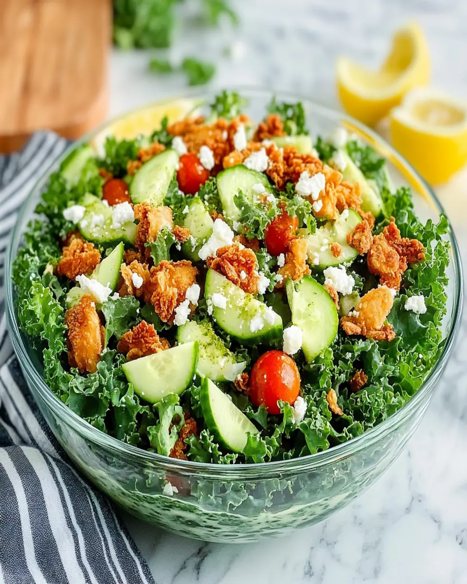 Chick-fil-A Kale Salad Copycat First Image First Image