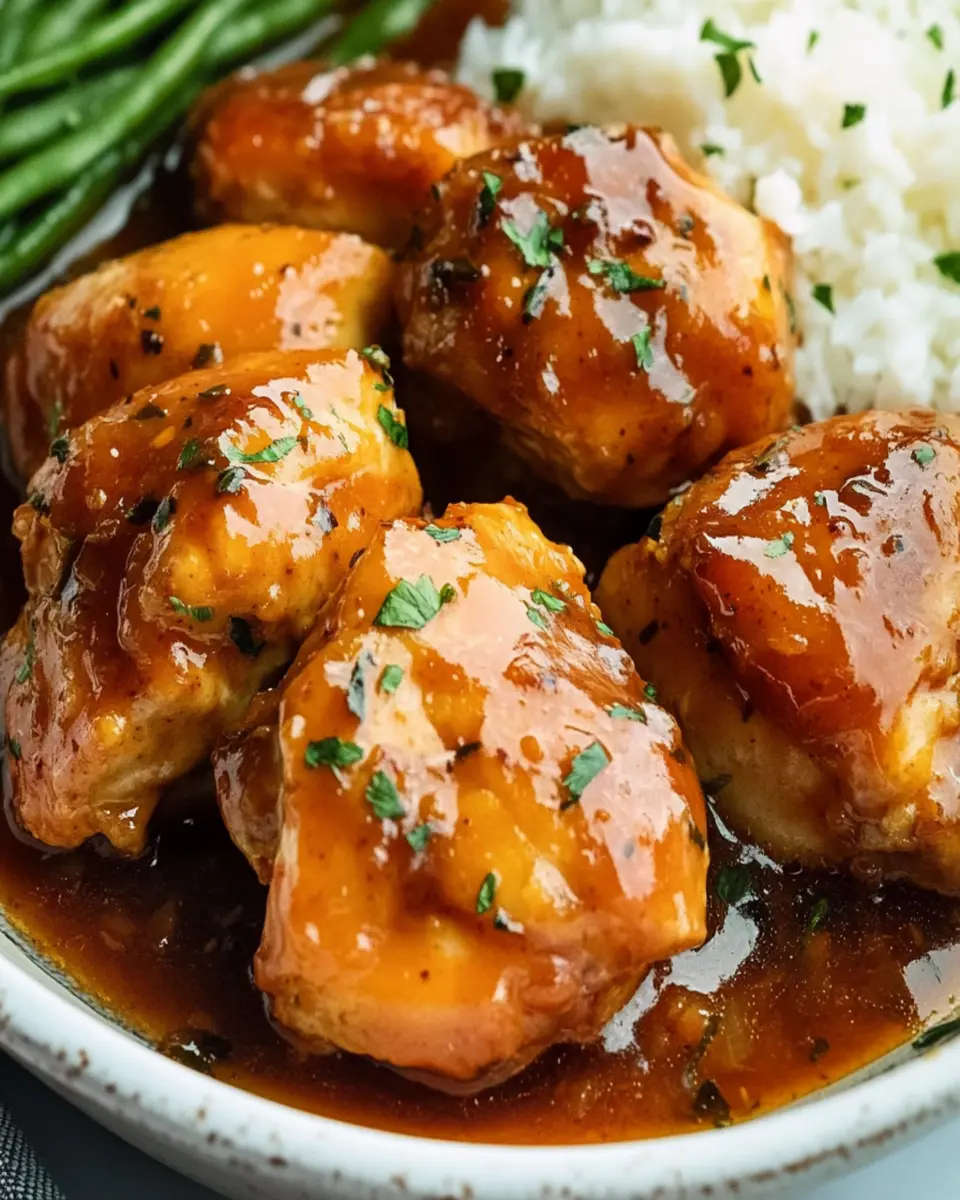 Slow cooker apricot chicken First Image First Image
