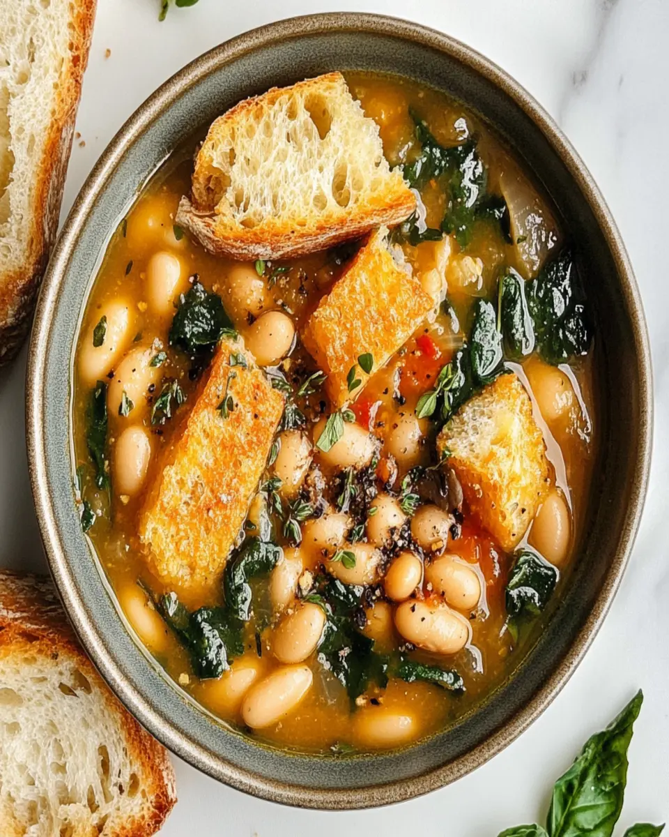 Tuscan White Bean Soup First Image First Image