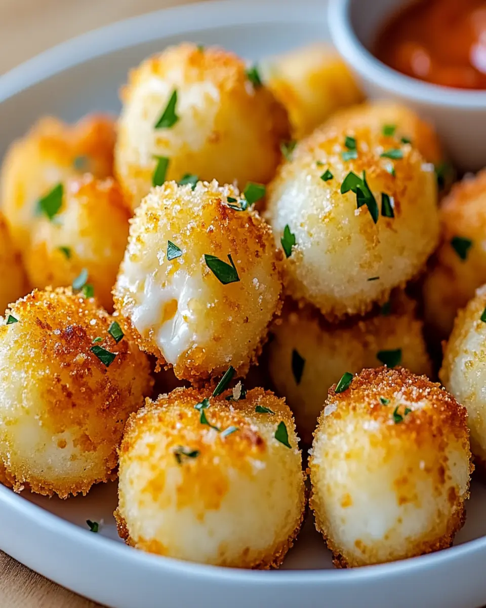 Cheesy Parmesan Mozzarella Bites First Image First Image