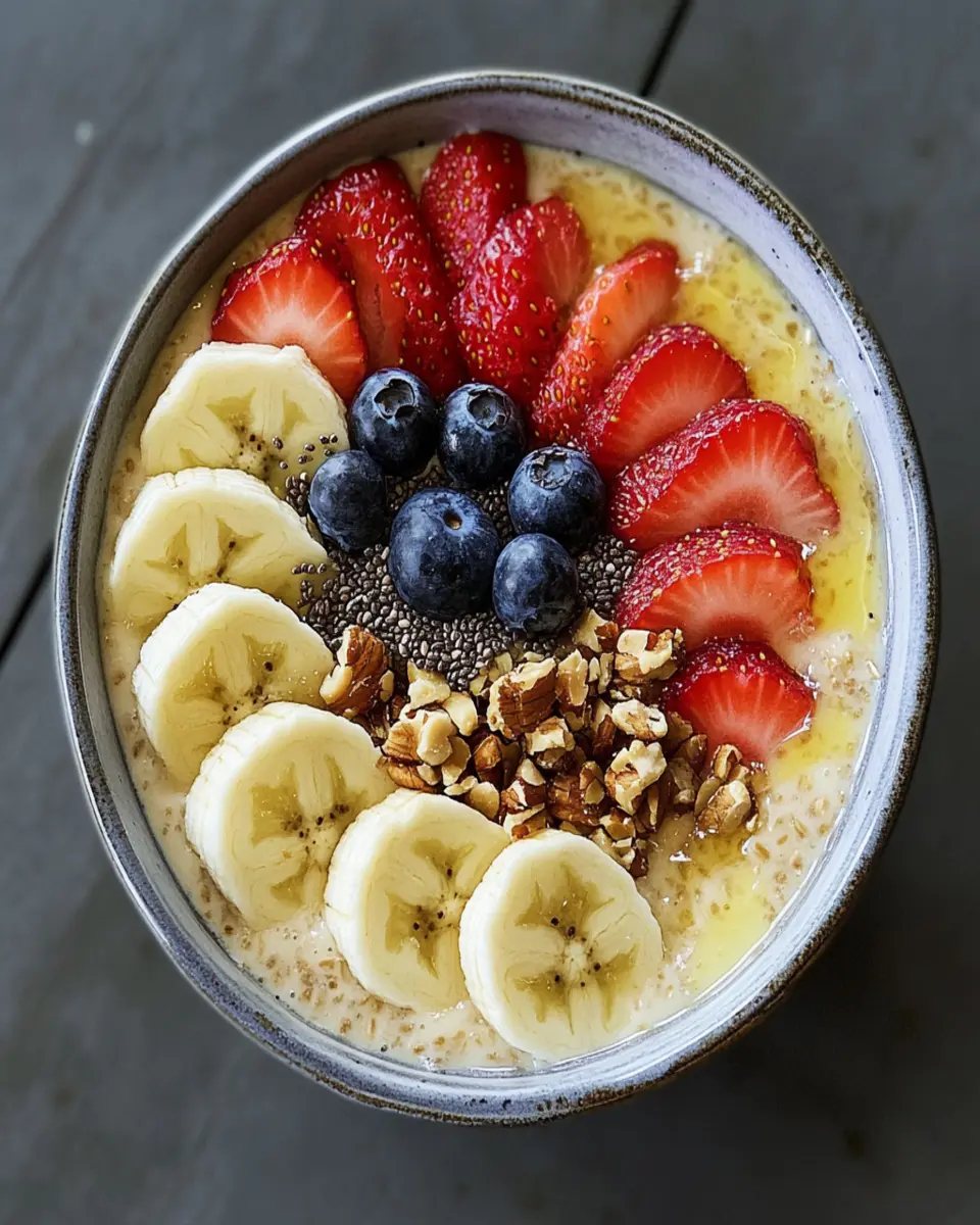 Barley Breakfast Smoothie Bowl First Image First Image