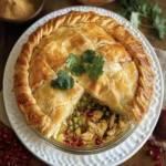 Rustic Moroccan Chicken pie First Image First Image