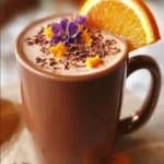 Geranium and Orange Hot Chocolate First Image First Image