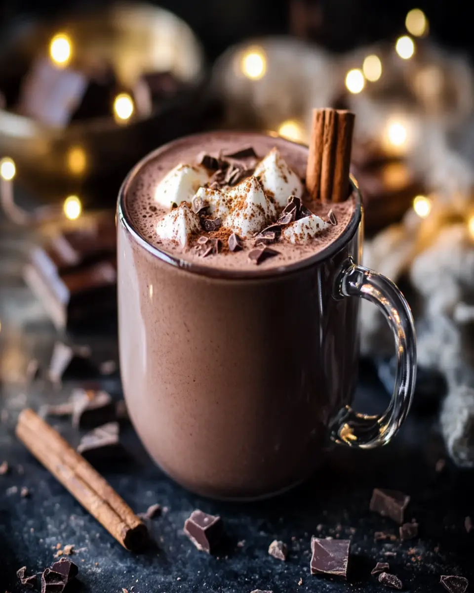 Red Wine Hot Chocolate First Image First Image