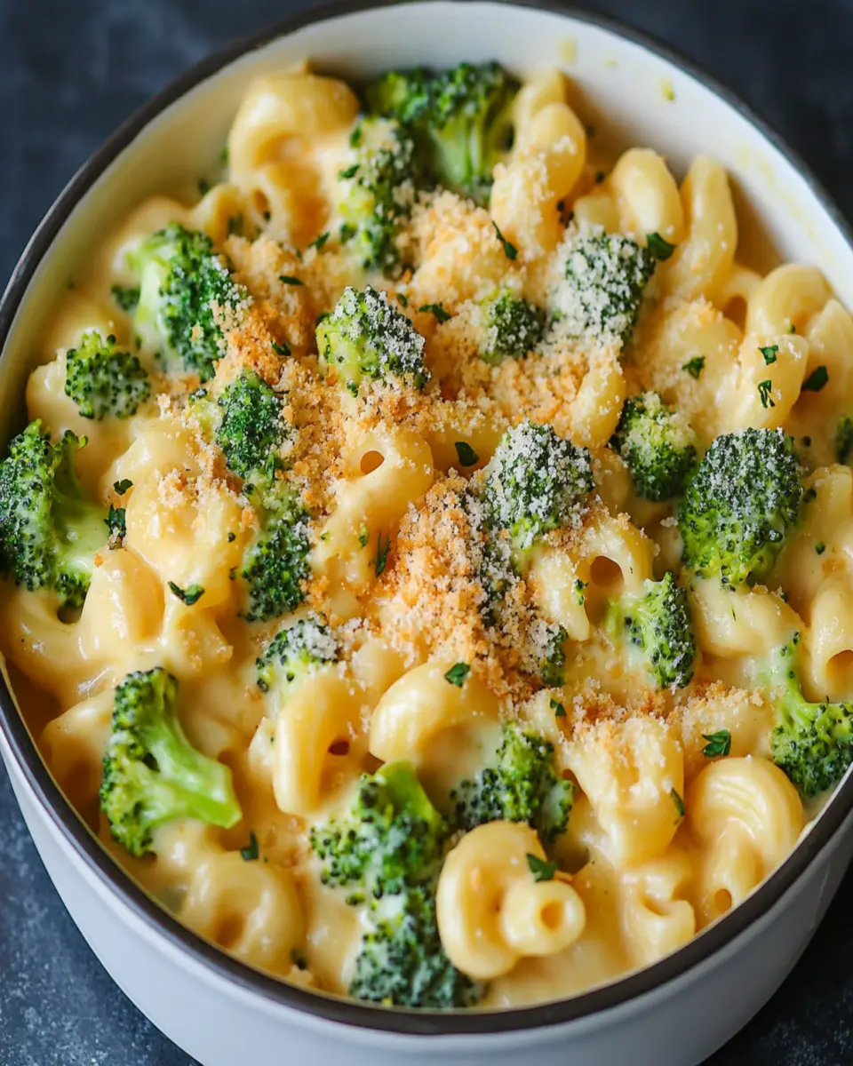 BROCCOLI MAC AND CHEESE First Image First Image