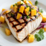 Grilled Swordfish with Mango Salsa First Image First Image