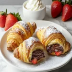 Nutella Stuffed Croissants First Image First Image