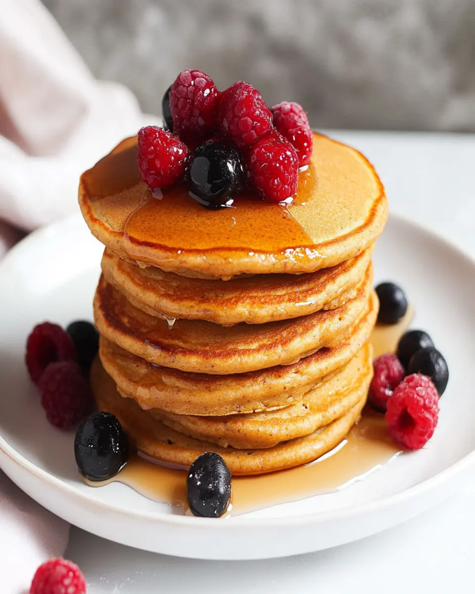 Sweet Red Lentil Protein Pancakes First Image First Image