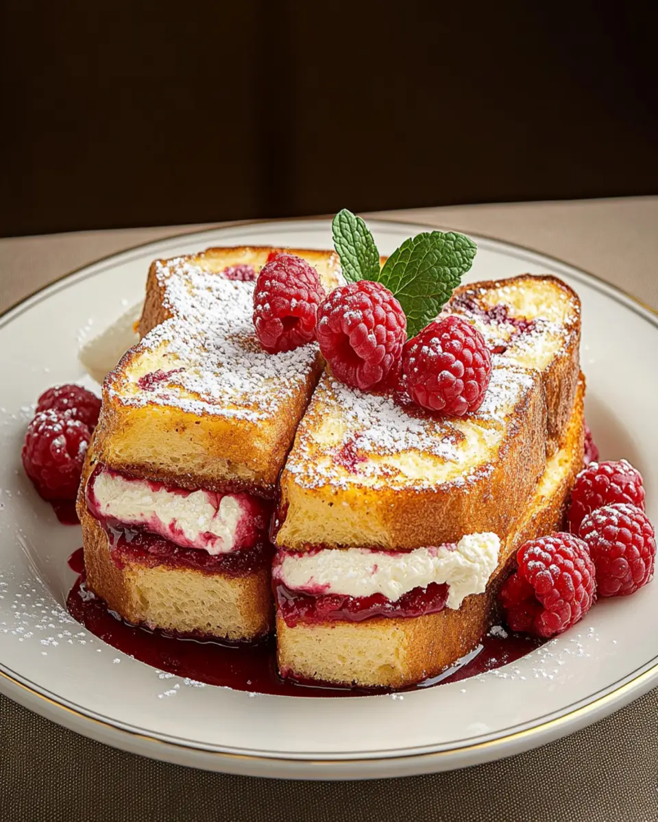 Raspberry Cream Cheese French Toast First Image First Image