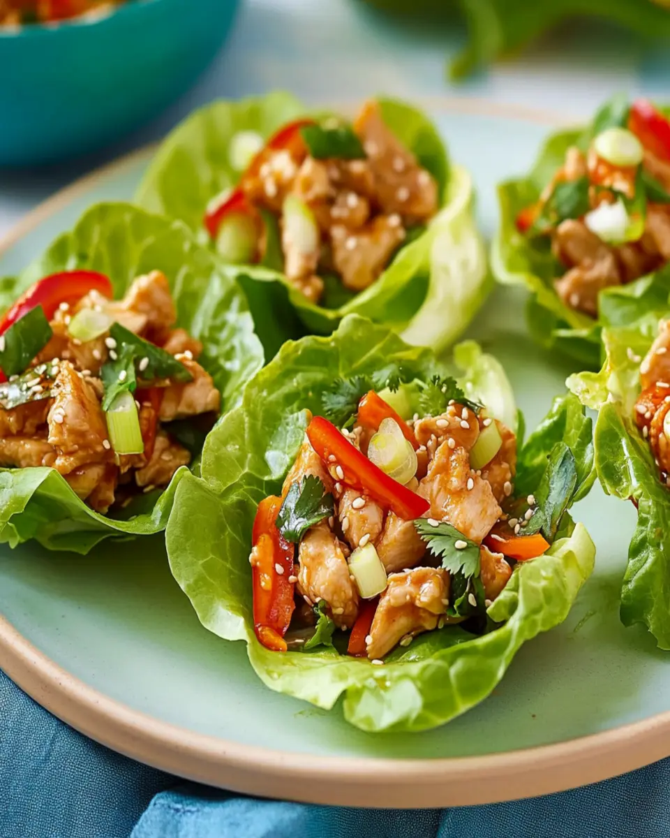 Chicken Lettuce Cups First Image First Image