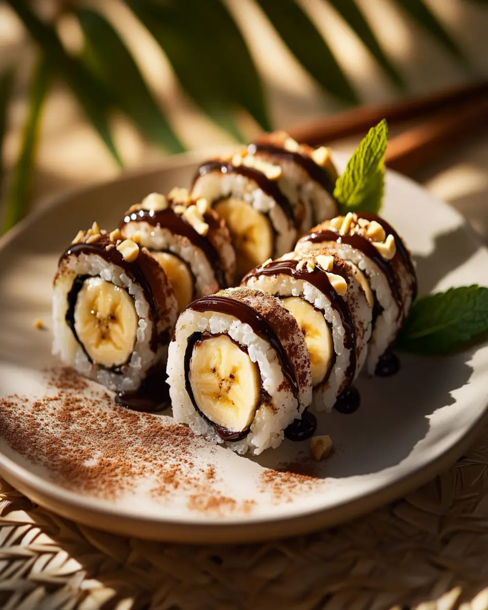 Banana Sushi Rolls First Image First Image
