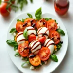 Heart-Shaped Caprese Salad First Image First Image