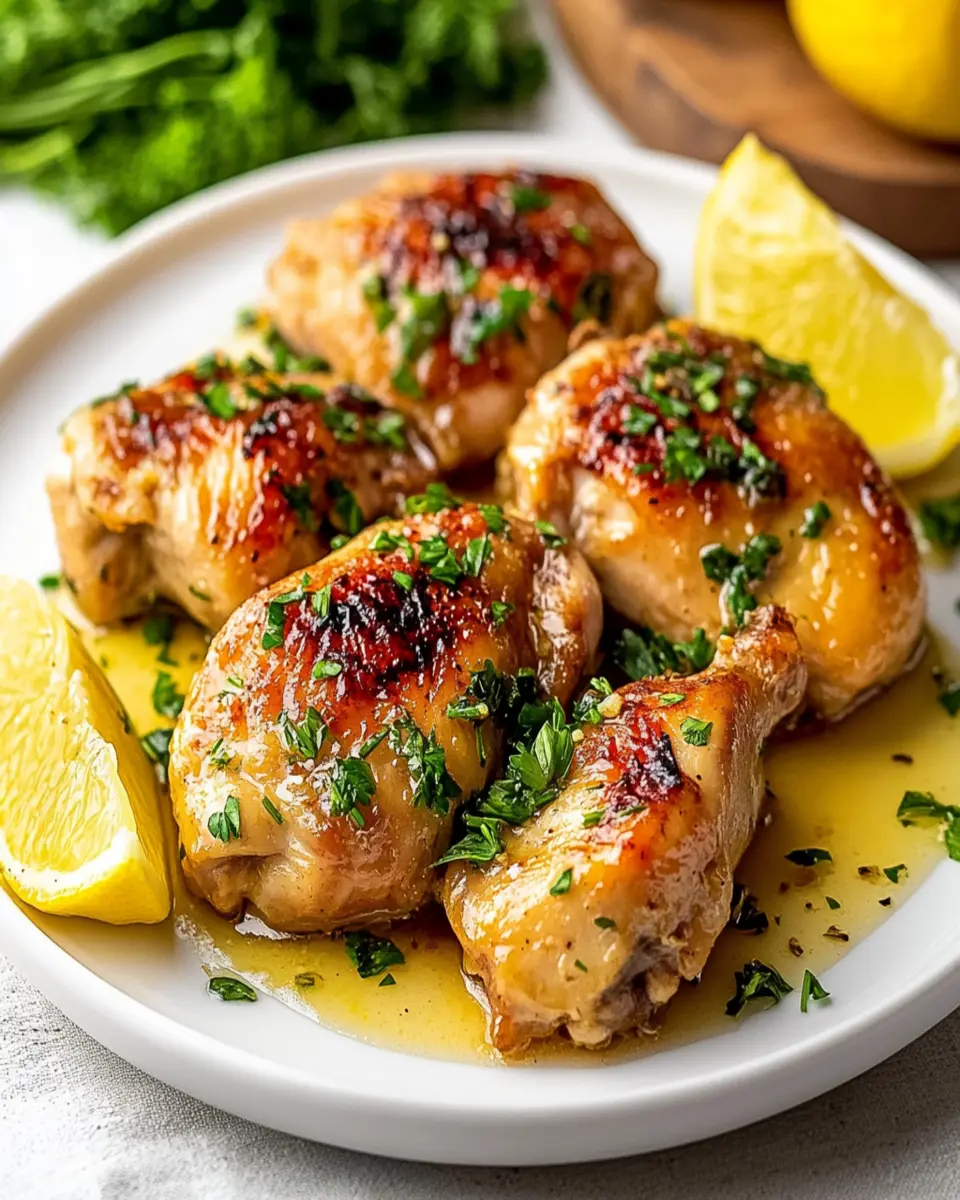 Lemon Garlic Butter Chicken First Image First Image