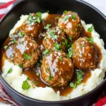 Chicken Marsala Meatballs First Image First Image