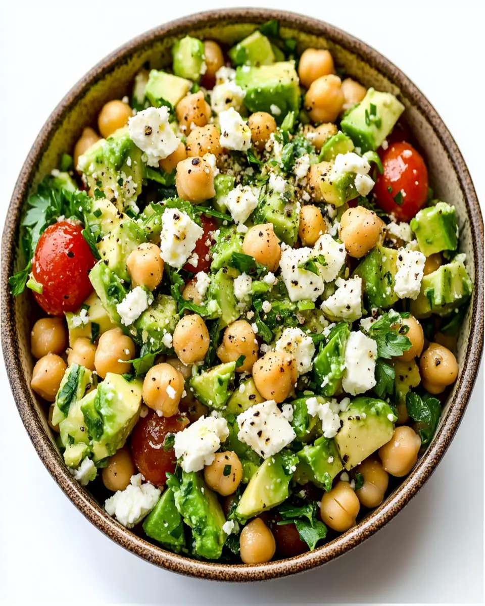 Chickpea Feta Avocado Salad First Image First Image