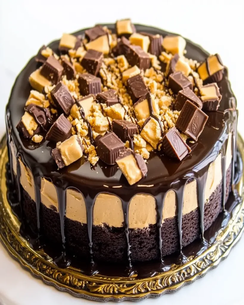 Reese’s Peanut Butter Cup Chocolate Cake {Crockpot} First Image First Image