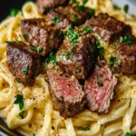 Garlic Butter Steak Pasta First Image First Image