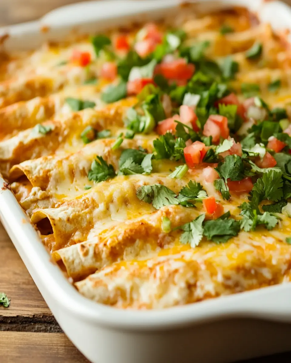 Sour Cream Chicken Enchilada Casserole First Image First Image
