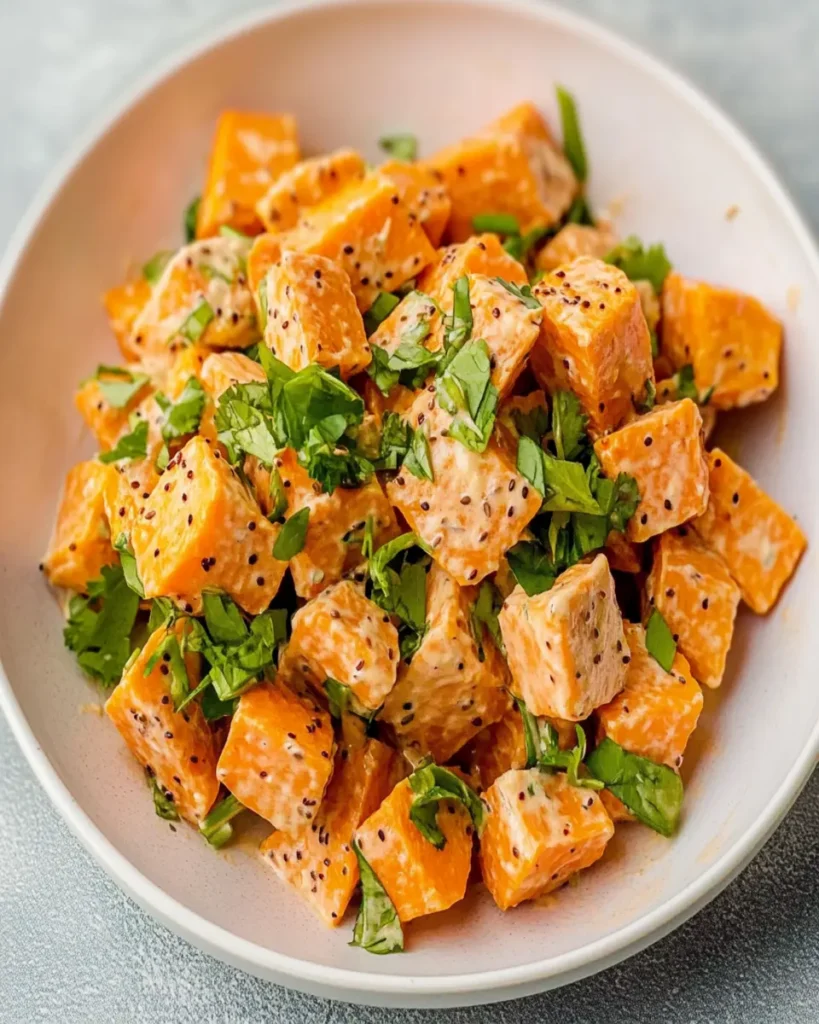 Creamy Sweet Potato Salad Recipe First Image First Image