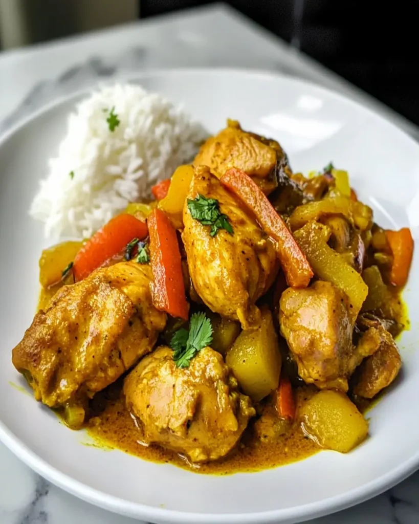 Jamaican Curry Chicken First Image First Image